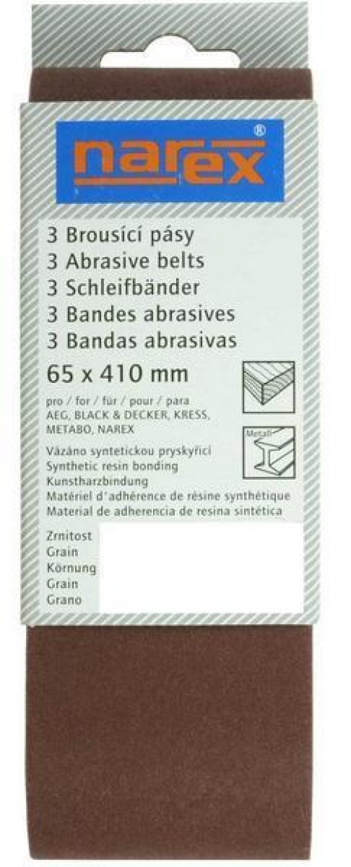 Výrobek Brusný pás Narex 65×410 P120 00618215