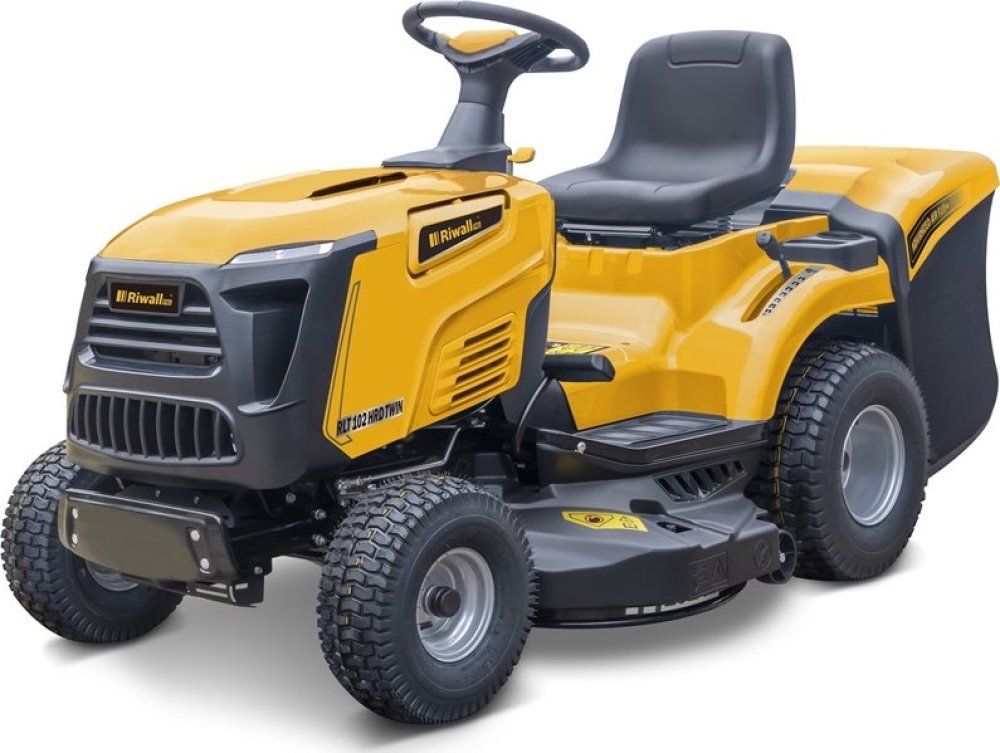 Zahradn traktor Riwall PRO RLT 102 HRD TWIN s koem a hydrostatickou pevodovkou (2-vlcov motor Loncin, zbr 102 cm) - SKLADEM !